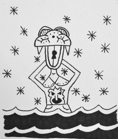 "MI 102" Nøglehulsvæsen