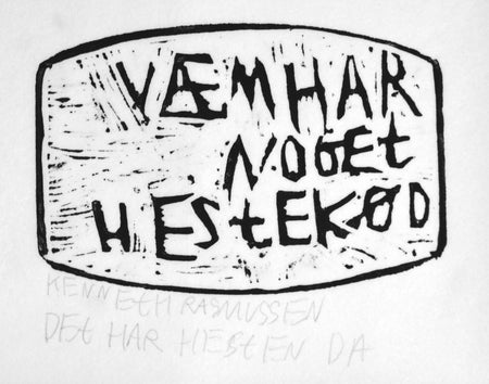 "Væm har noget hestekød"