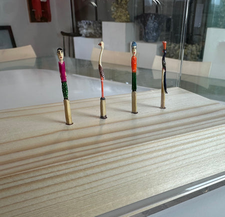 "Matchsticks in a box"