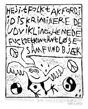 "Hej IT folk tak fordi i diskriminere de udviklingshemede fuck det kontantløse samfund bjæk"