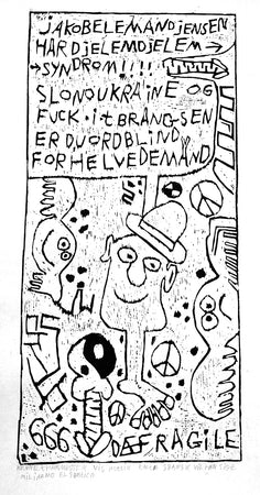 "Jakob Ellemand Jensen har djelemdjelem syndrom!!! Slono ukraine og fuck it brangsen er du ordblind for helvede mand"